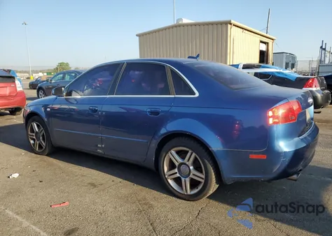 2006 Audi A4 2.0T Quattro из США, поврежденный, VIN WAUDF78E16A016460